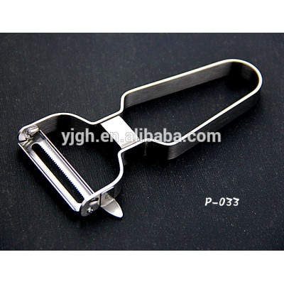 P033 vegetable slicer Stainless Steel fruit Scalpel Peeler with potato eye digger