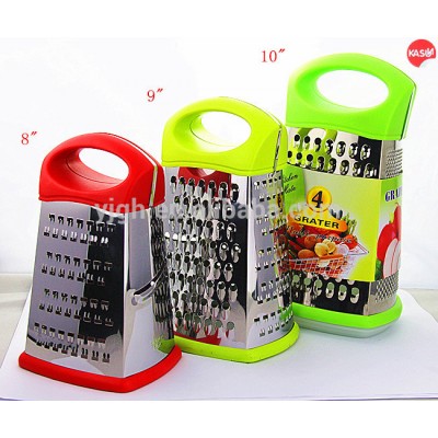 stainless steel 6 side vegetable grater, kitchen grater as seen on tv