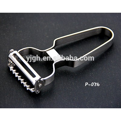 P036 Stainless Steel Julienne Peeler double blade vegetable slicer